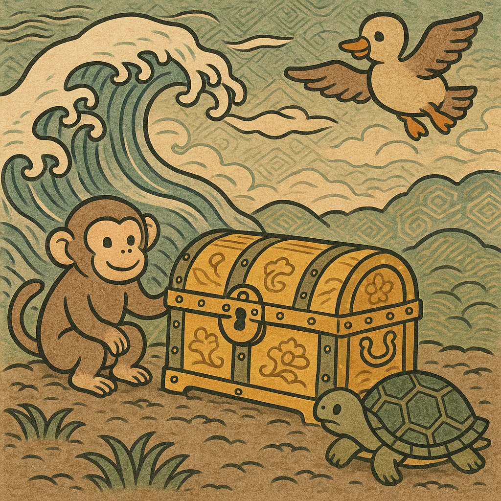 medieval gold chest emoji