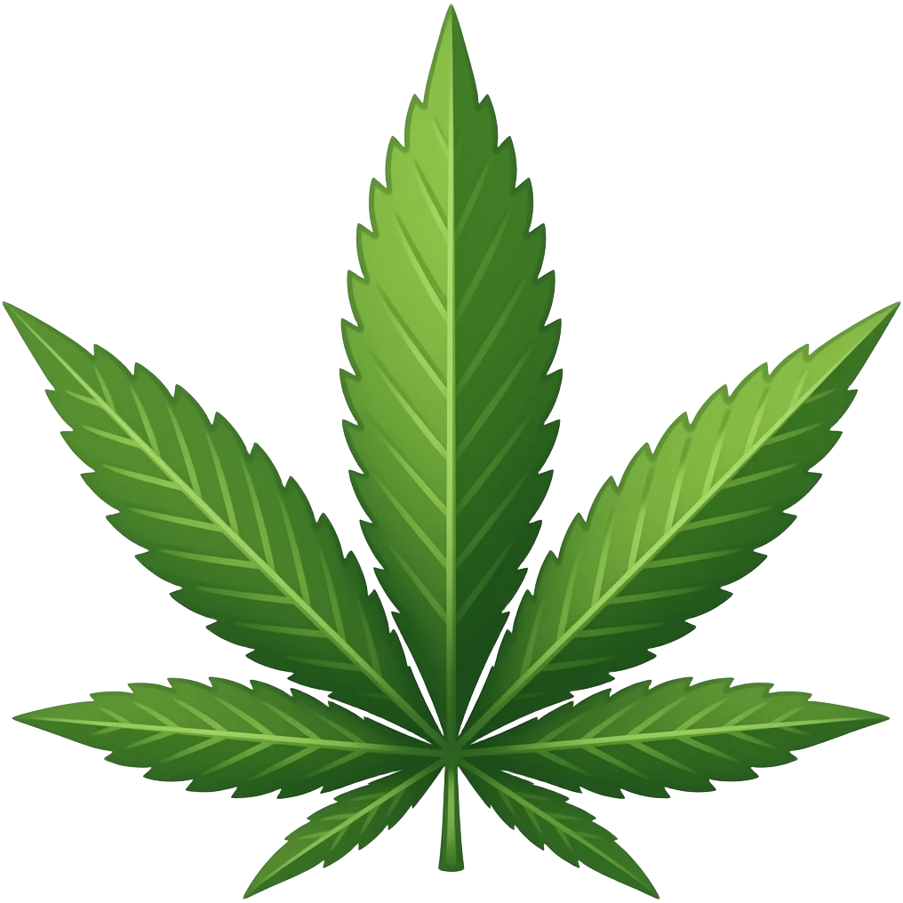 Hoja de marihuana emoji emoji emoji