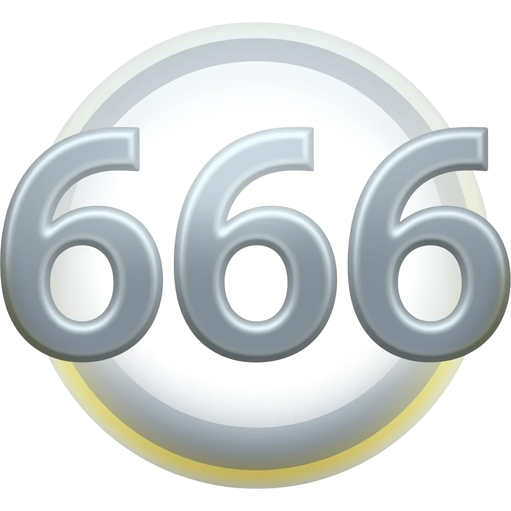 Six Hundred Sixty Six emoji