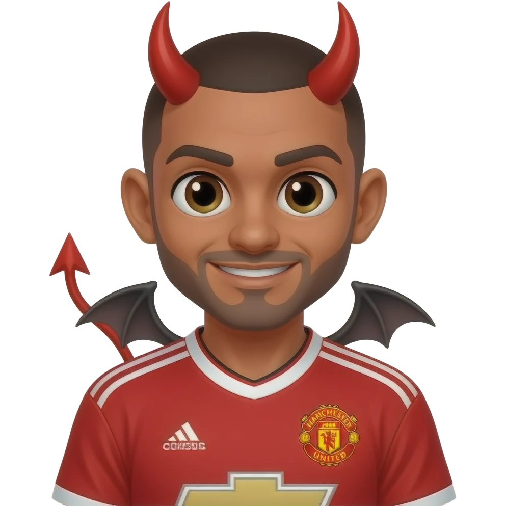 Manchester United dancing devil emoji