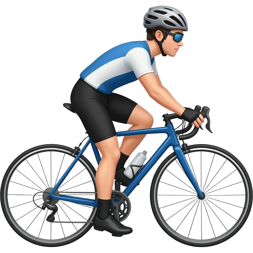 ciclistas de viaje emoji