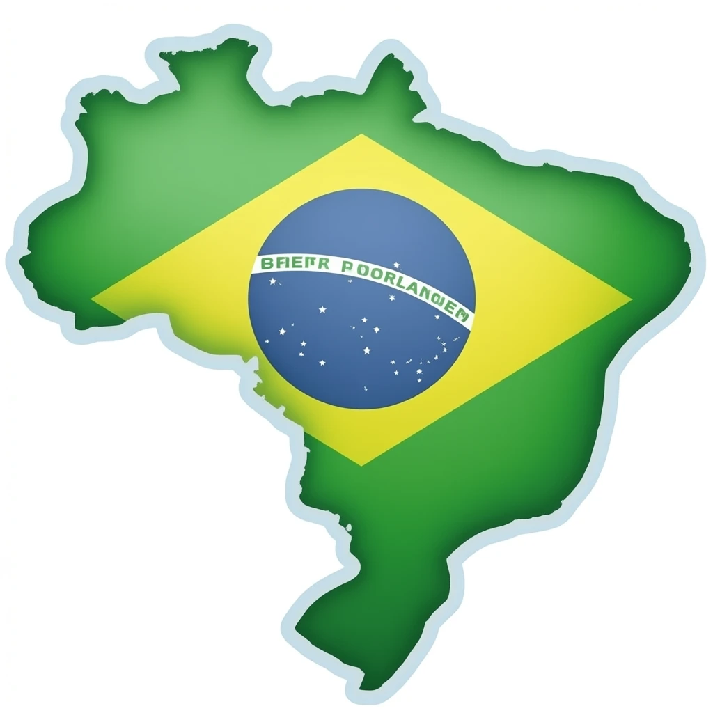 brazil map emoji