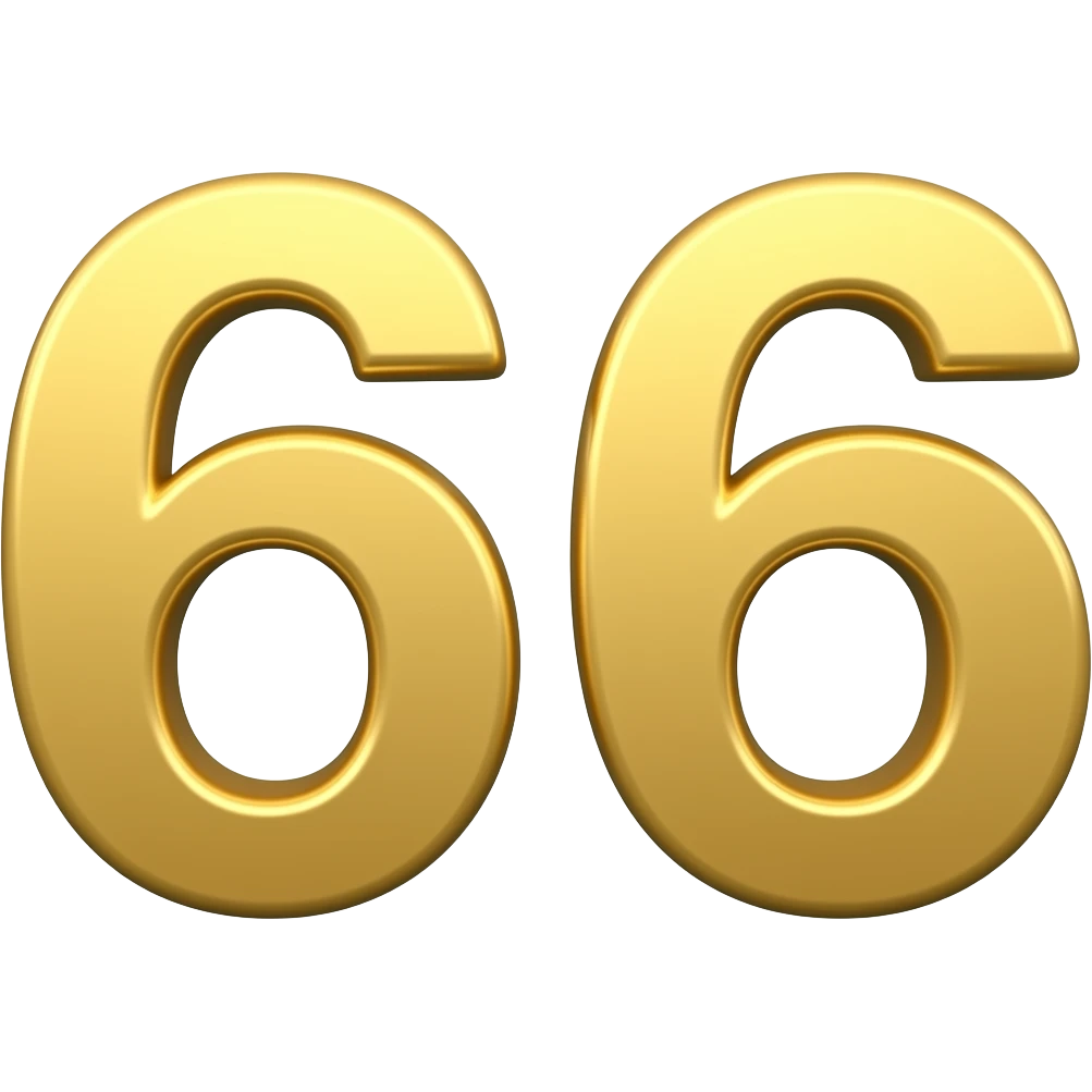 26 number golden colour emoji