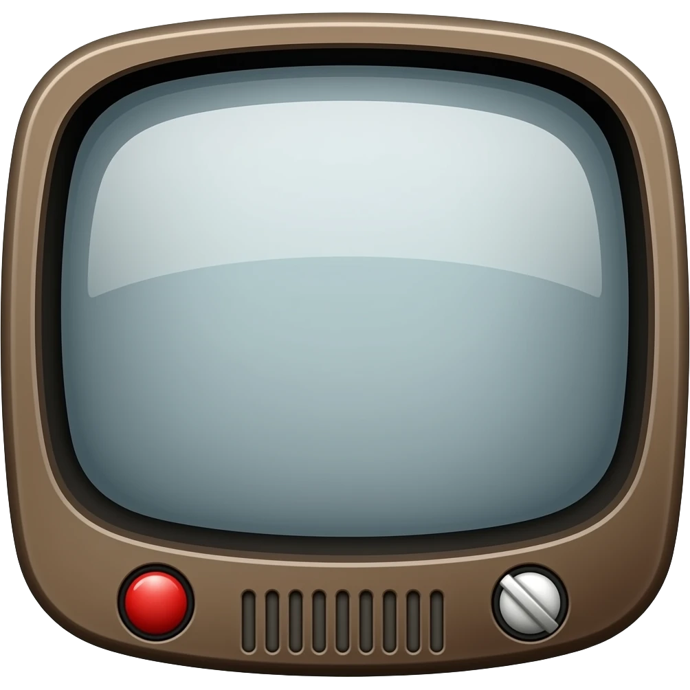 Télé cathodique emoji