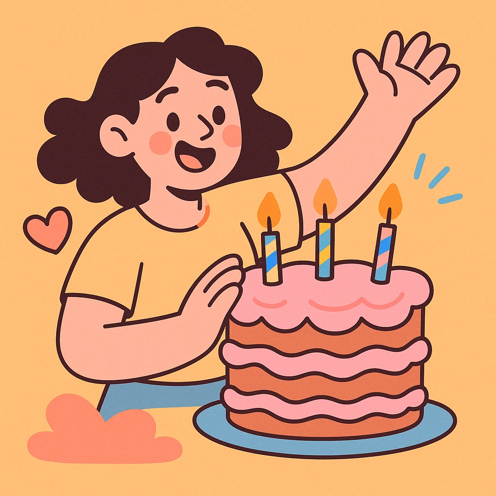 торт используй референс emoji