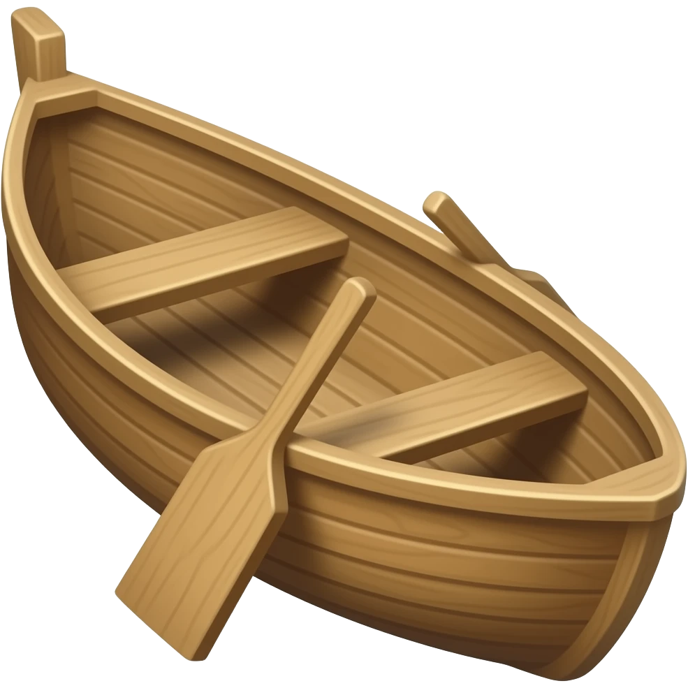 wooden Boat emoji