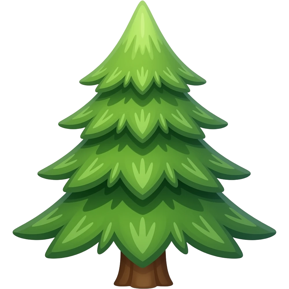 Pine Tree emoji