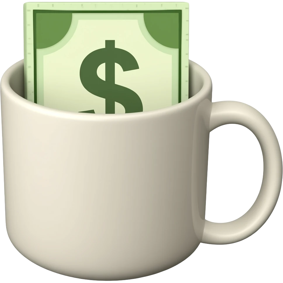 avuç içinde para emoji