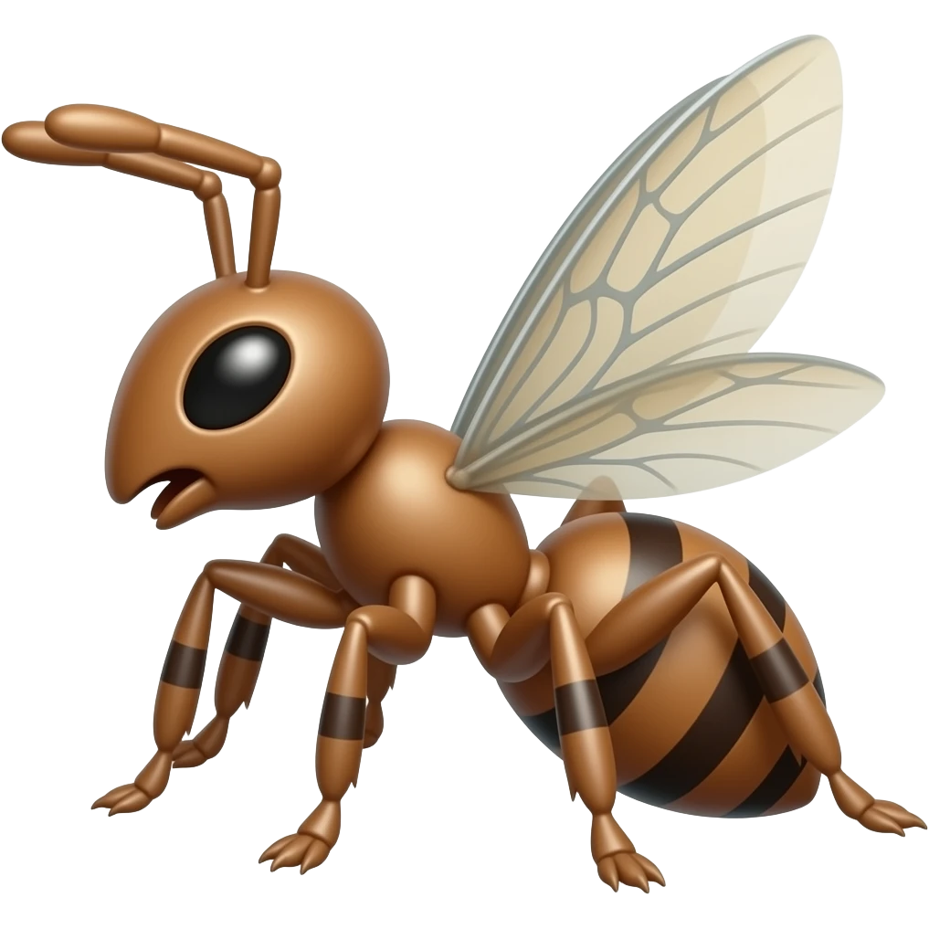 ant statue emoji