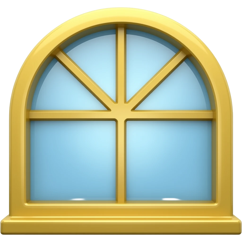 Golden window emoji