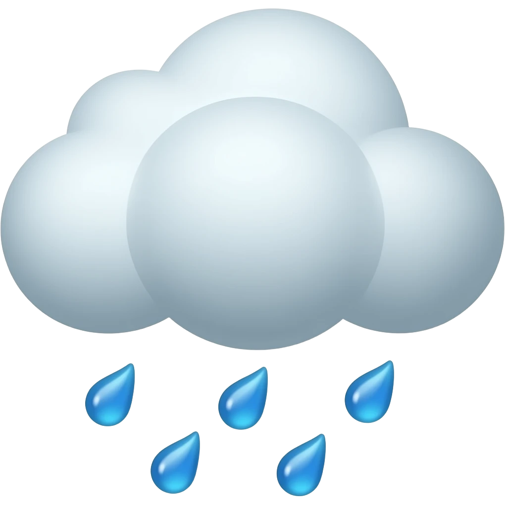 rain emoji emoji