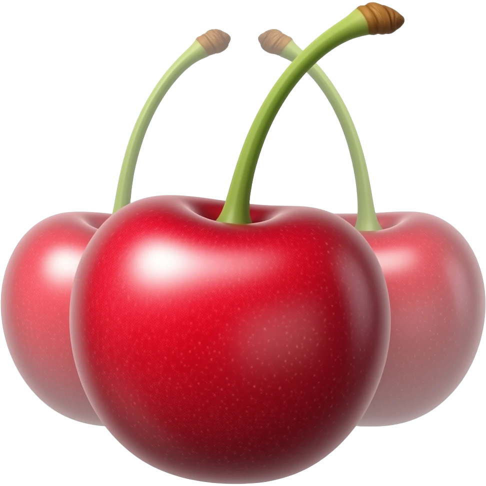 Red cherry emoji