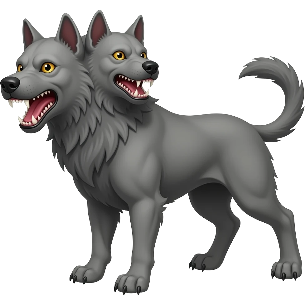 cinematic - Cerberus - the three-headed, terrifying hellhound emoji