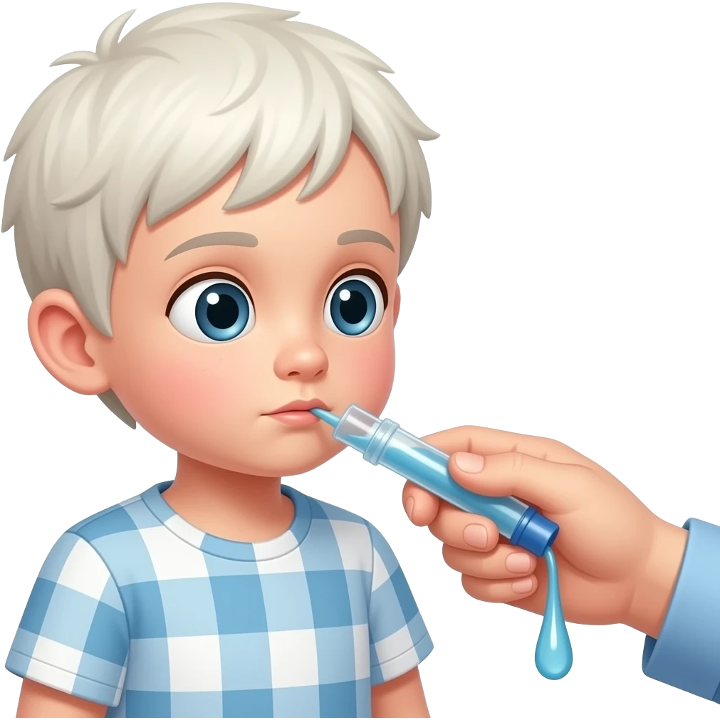 Anorexic white child who is eating out of a tube and someone is peeing into the tube emoji