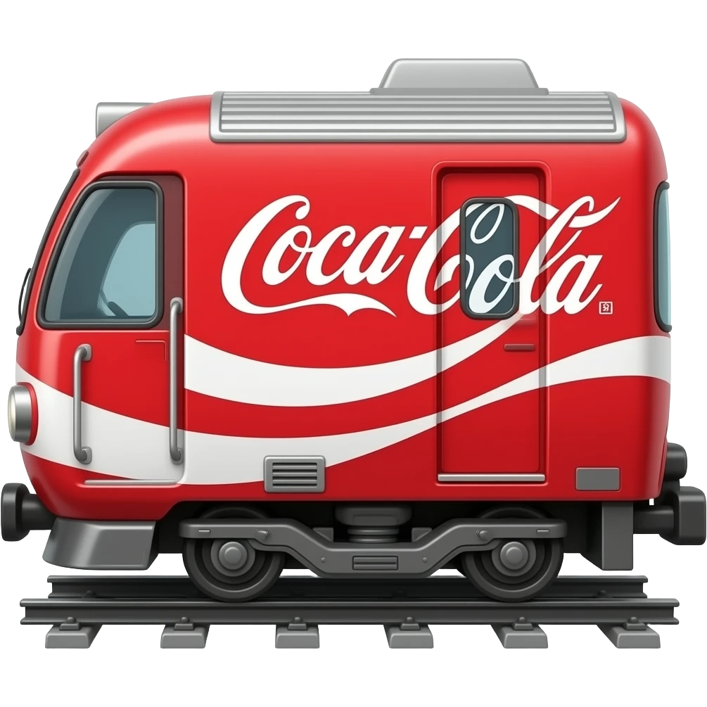 Coca-Cola train emoji