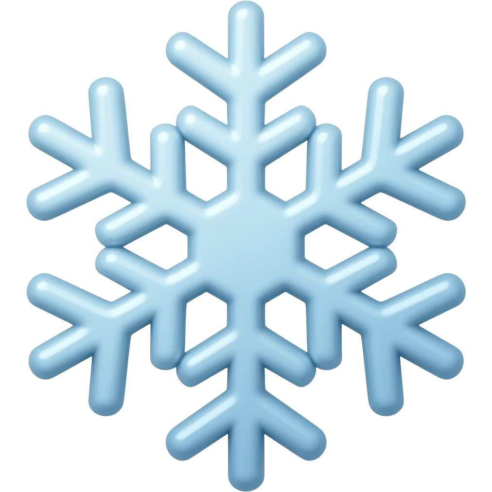 Snowflake emoji
