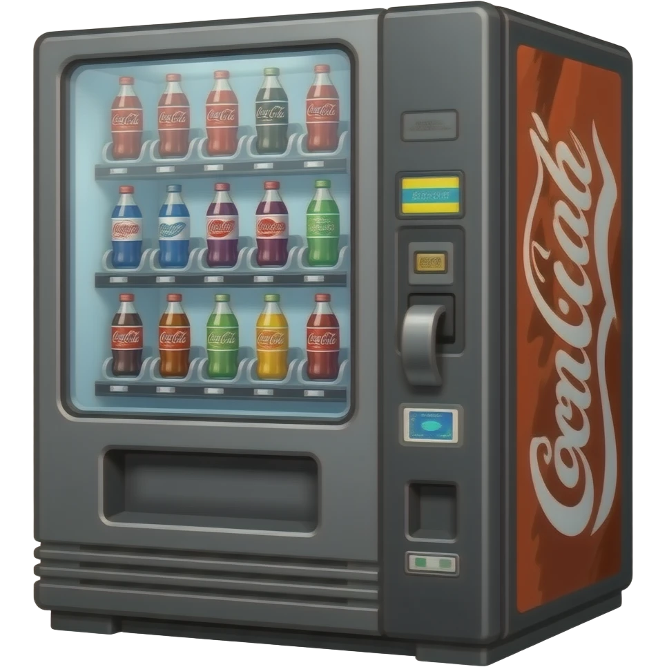 make the soda machine for speed from call of duty black ops 2 that was in the game of Nazi Zombies emoji