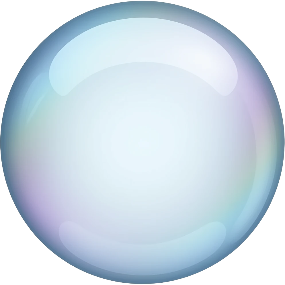 giant bubble emoji