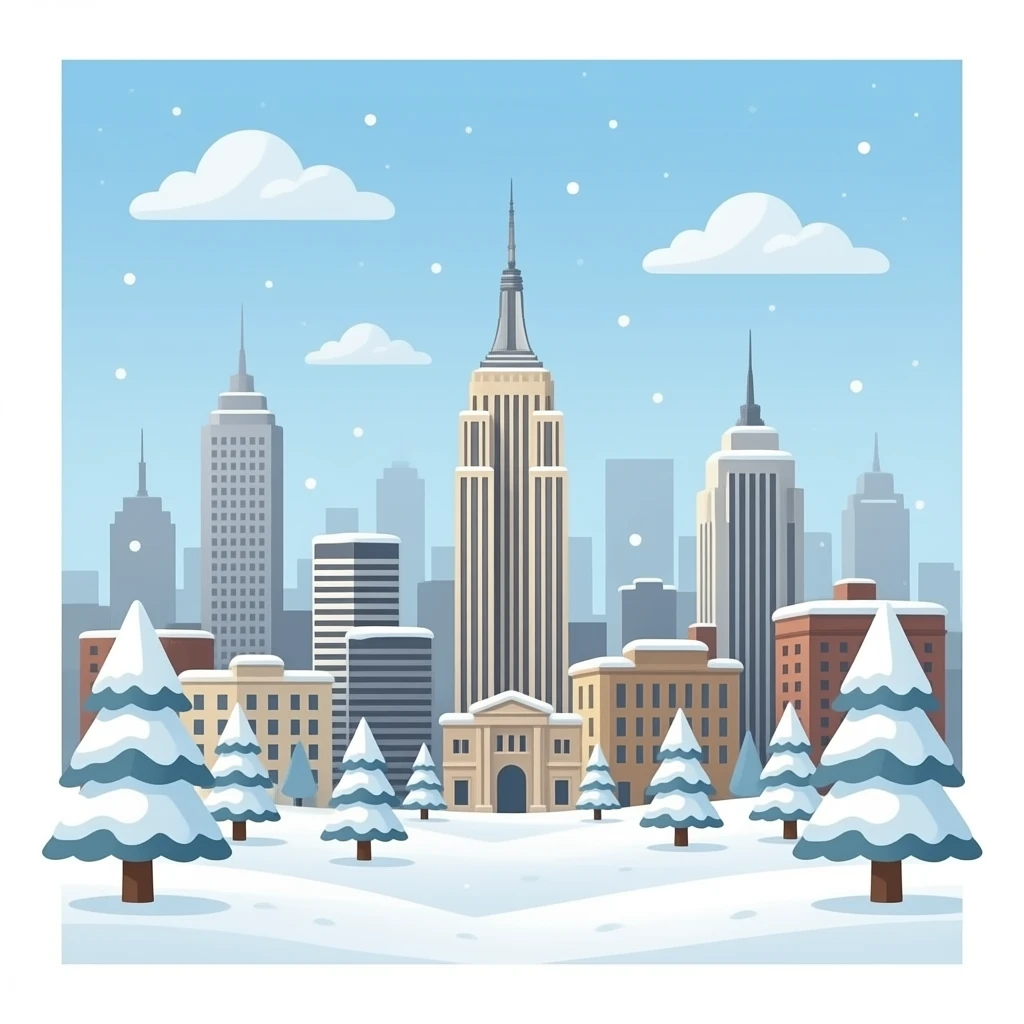 winter in the city emoji