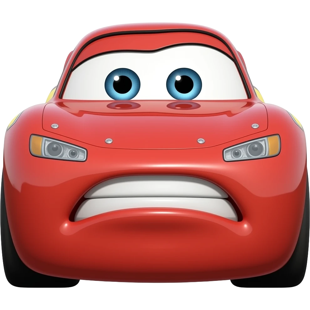 Team McQueen can’t be happy right now emoji