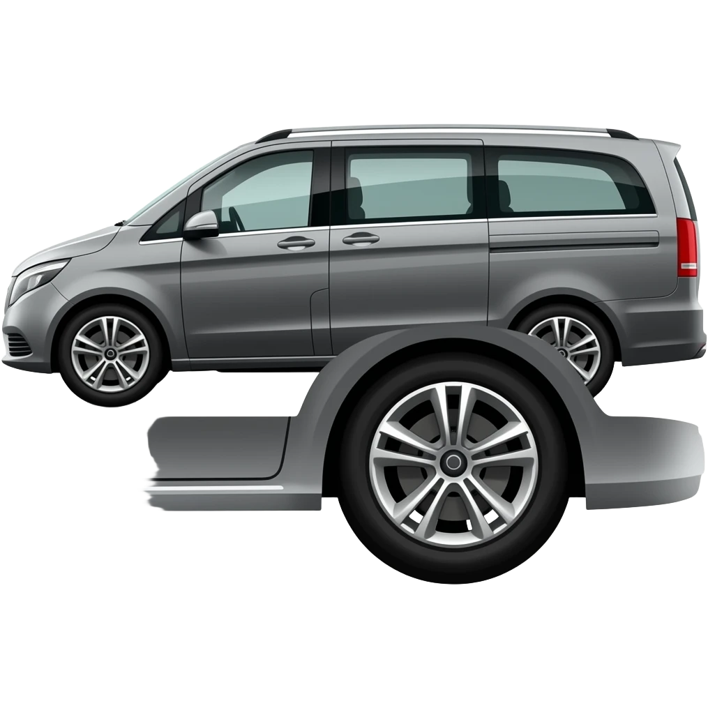 mercedes v klasse von der seite komplettes auto emoji