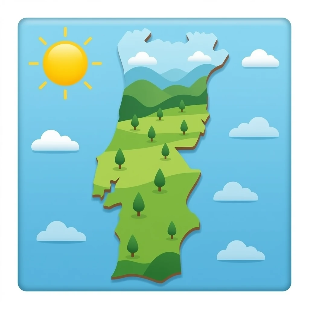 map of Portugal emoji