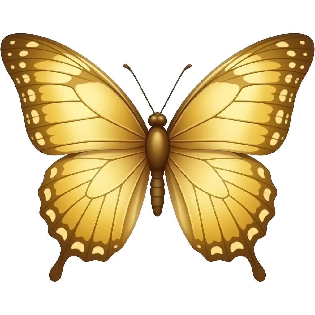 angel butterfly emoji