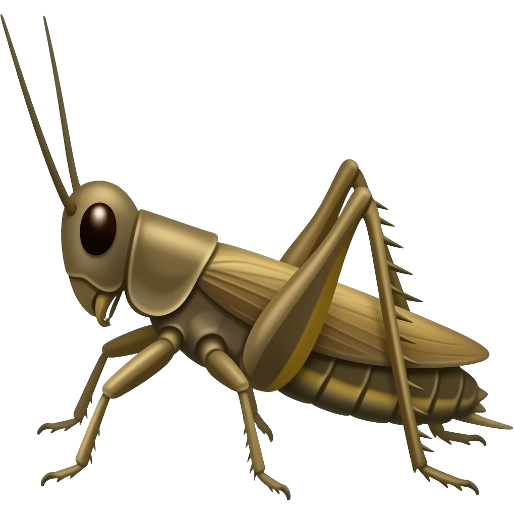 cricket (insect) emoji