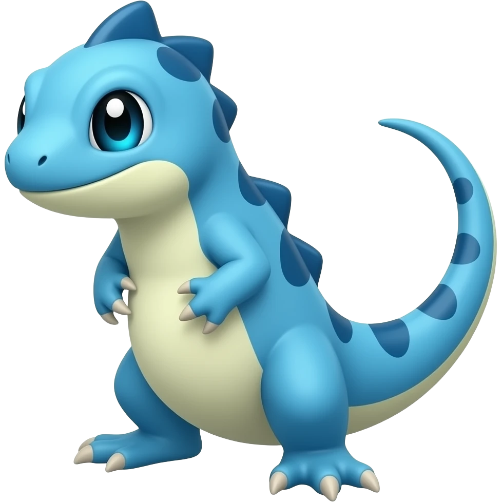 blue lizard fakemon emoji