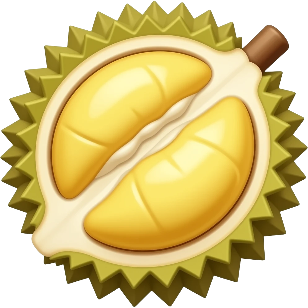 durian cookie emoji