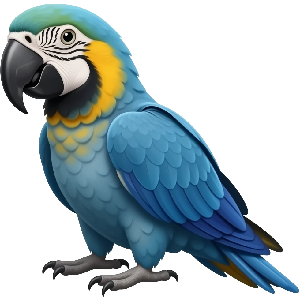 arara azul emoji