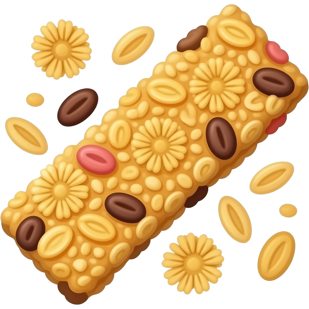 Granola bar emoji