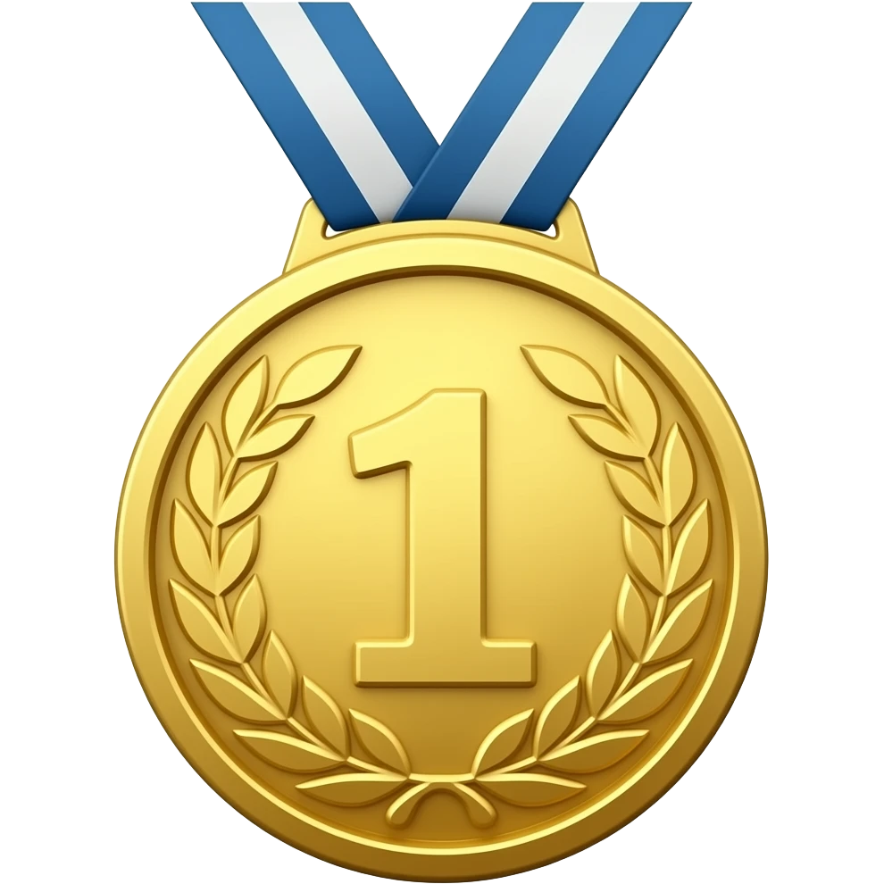 1st Place Medal emoji