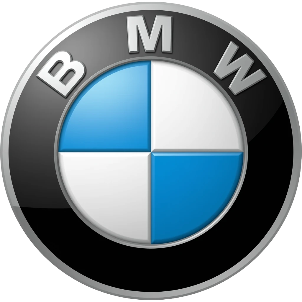 Make BMW car logo emoji emoji