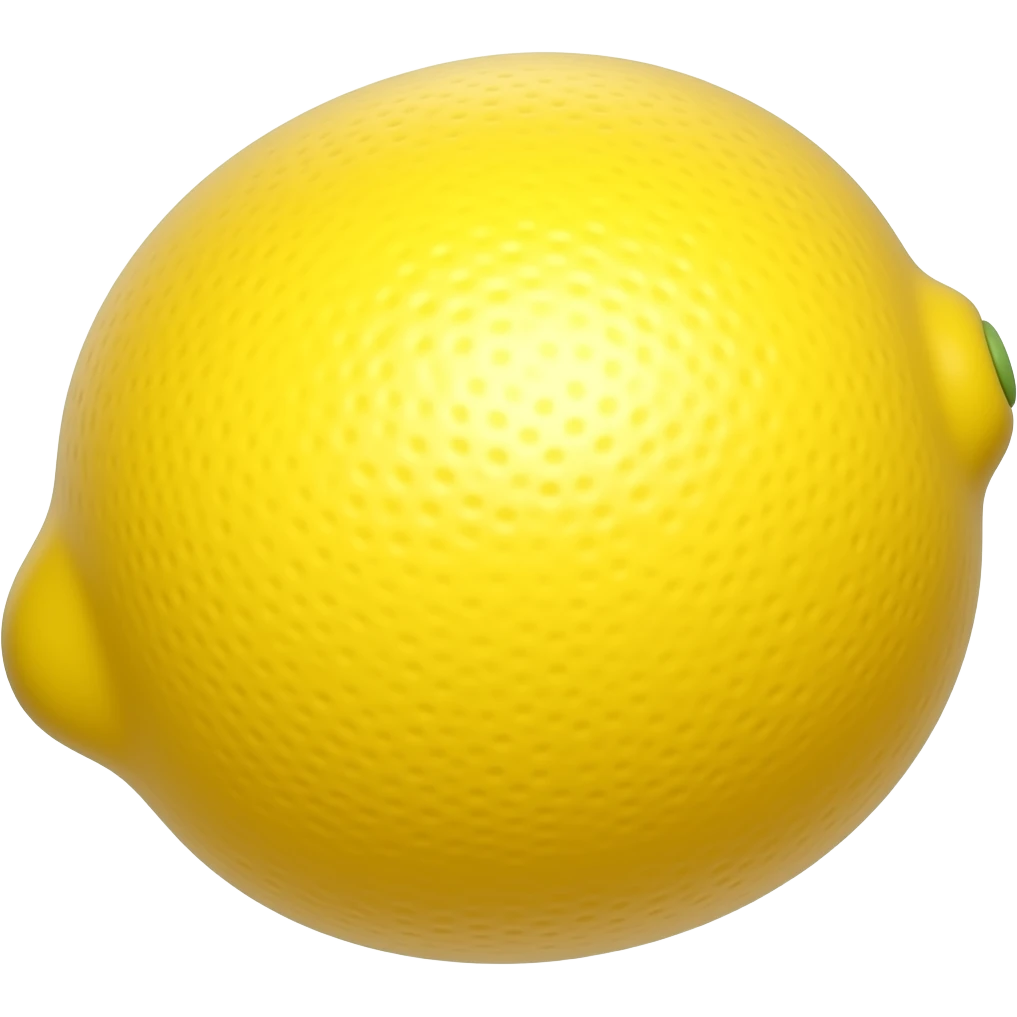 Lemon emoji