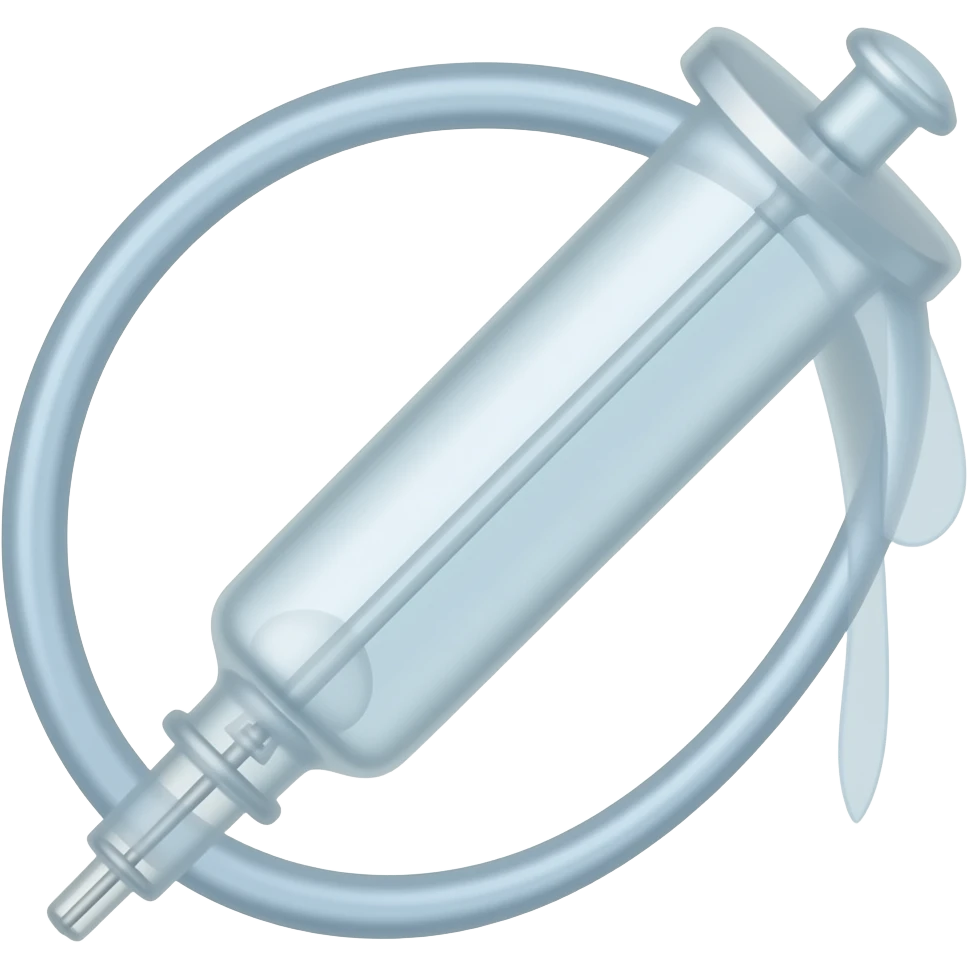 Intravenous catheter emoji