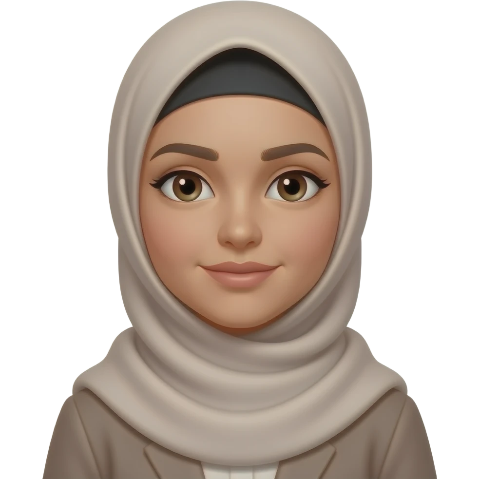make alifna with a hijab and make her skin tone a lil whiter emoji