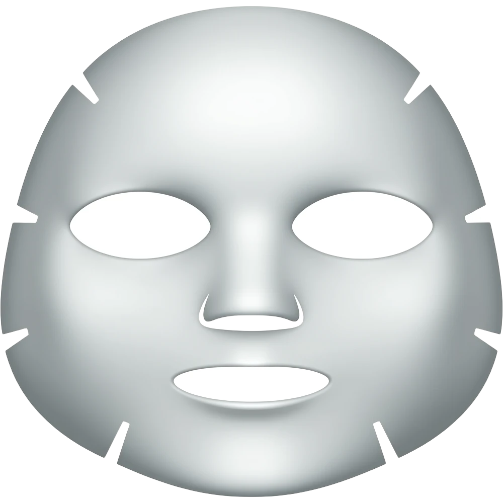 Beauty mask emoji