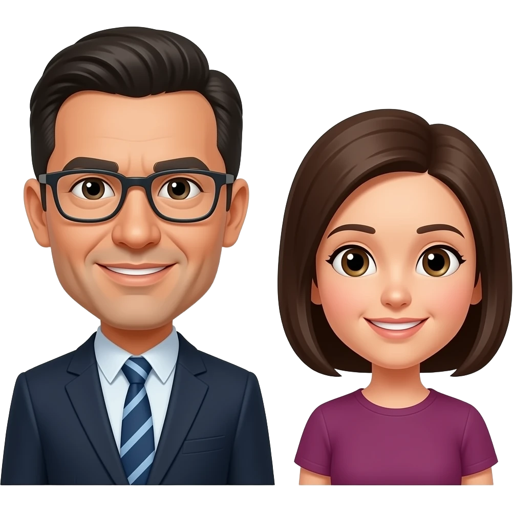 dominant and submissive figures emoji