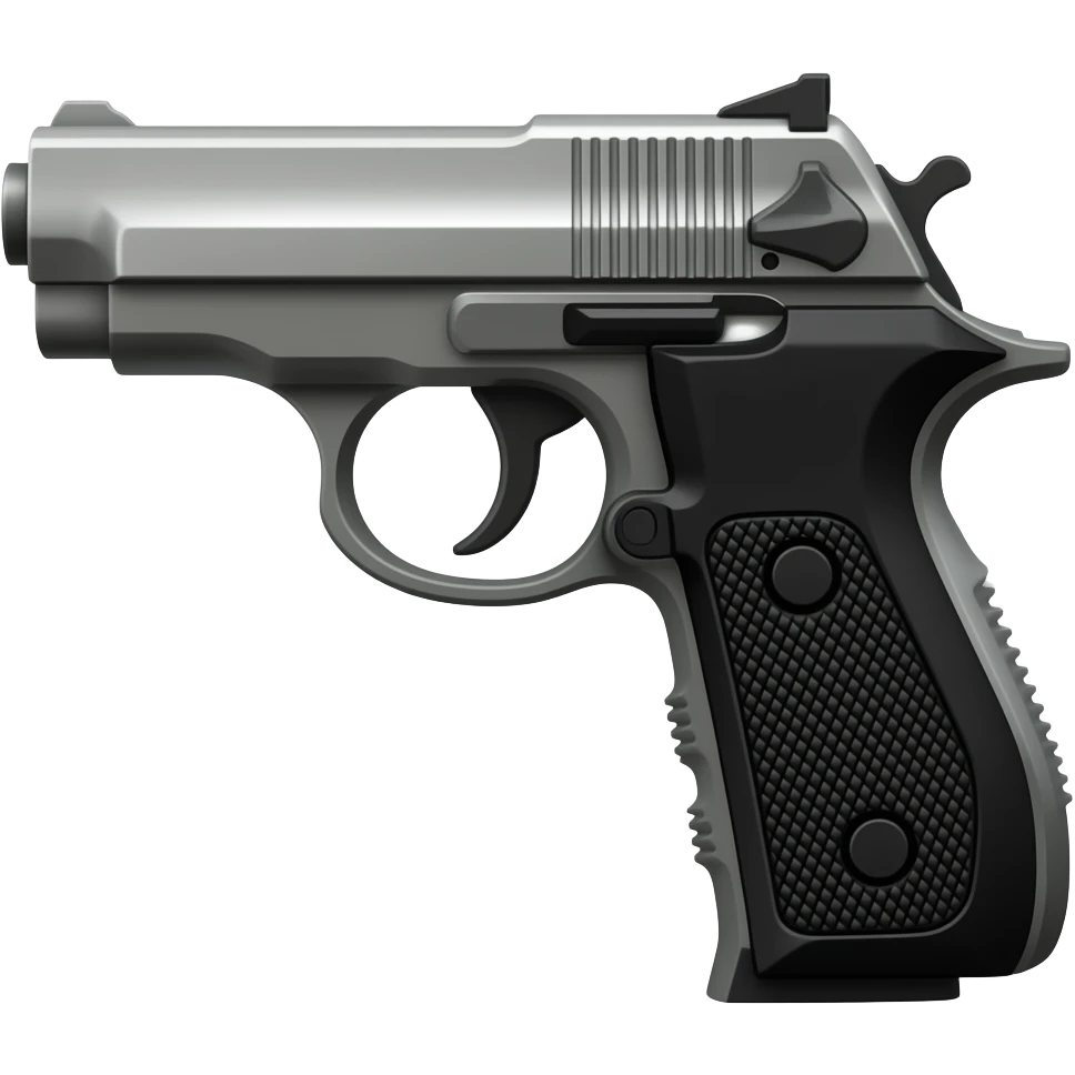 Gun but in real life emoji