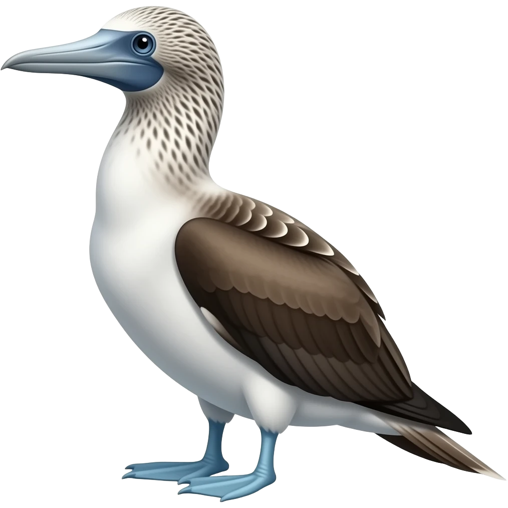 Blue footed boobie emoji