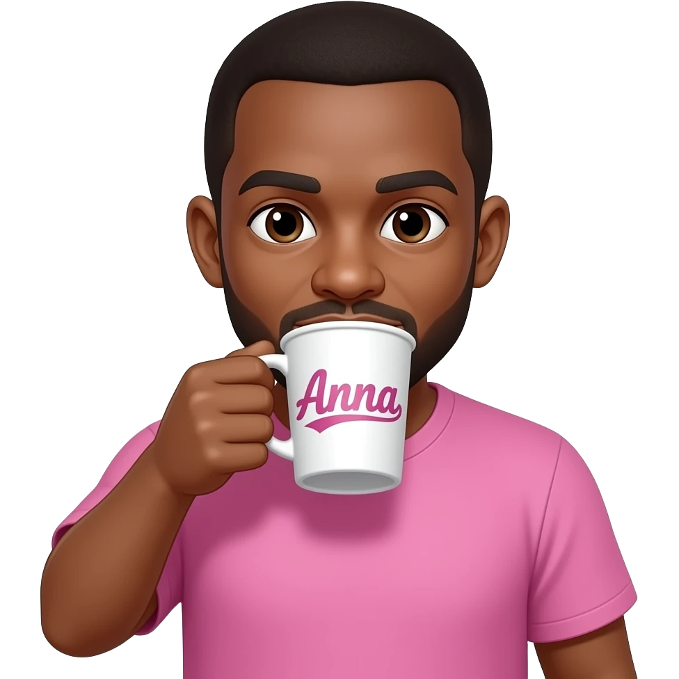PINK STANLEY DRINKING CUP NAME ANNA emoji