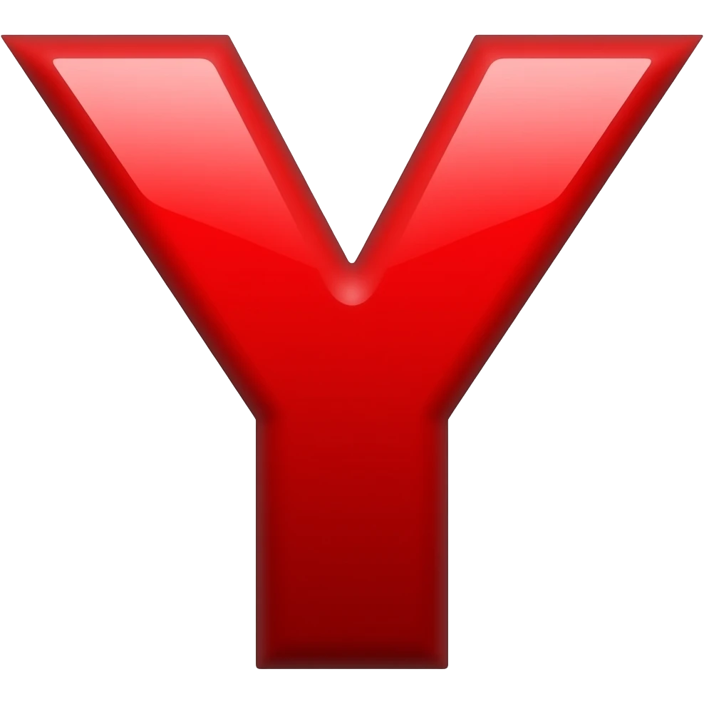 Y red emoji