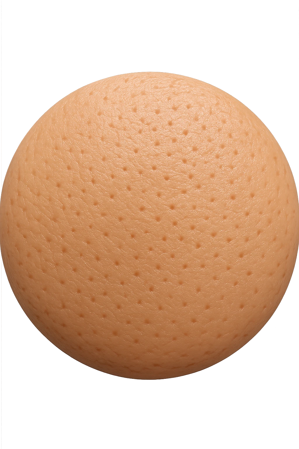 emoji stile iphone di porzione di epidermide umana, iperrealistica 4k emoji