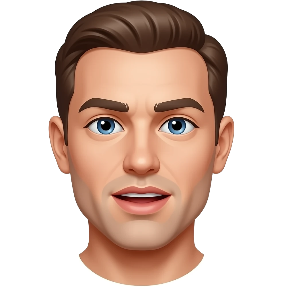 Bald man sucking 🍑 sexily emoji