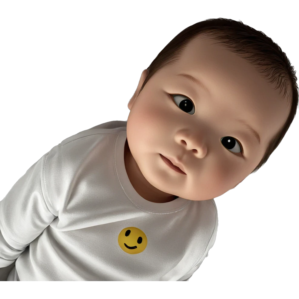 realistic portrait of a boy emoji