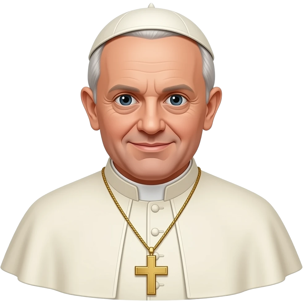 papa de la iglesia catolica emoji