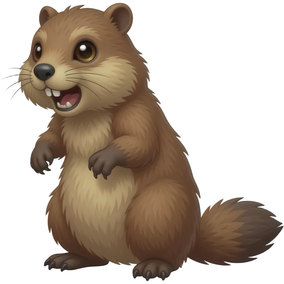 groundhog zombie emoji