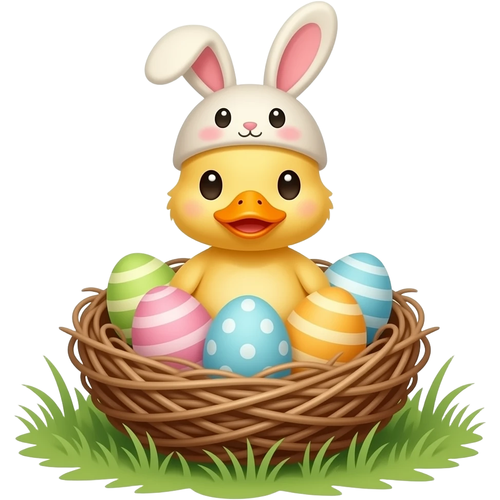easter duckling emoji