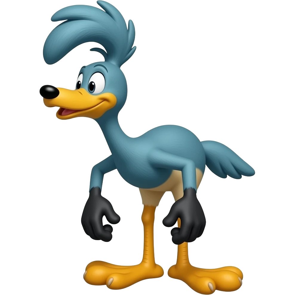 looney toons road runner emoji